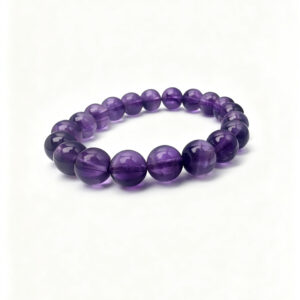 Amethyst Bead Bracelet | Harmony of Intuition and Spiritual Balance
