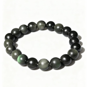 Aura Quartz "Aegis Shield" Bracelet | Universal Protection in Emerald Majesty