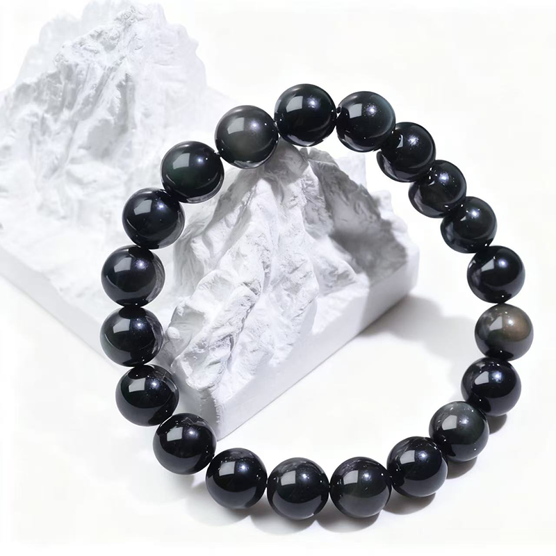 Aura Quartz "Aegis Shield" Bracelet | Universal Protection in Emerald Majesty - Image 3